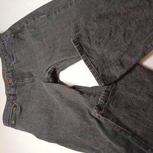 Lauren Jeans Co Ralph Lauren black size 4 classic straight denim jeans